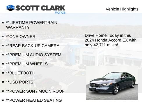 Used 2024 Honda Accord EX image 11