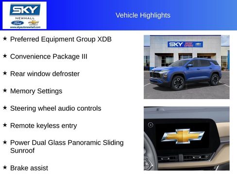 New 2025 Chevrolet Equinox ACTIV w/ Convenience Package III image 12