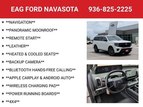 New 2027 Ford Expedition Platinum w/ Stealth Appearance Package AWD/4WD image 4