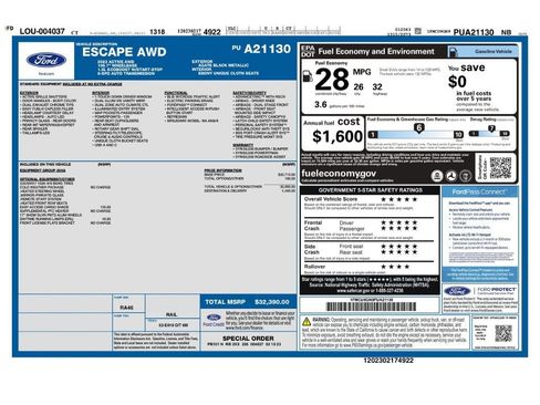 Used 2023 Ford Escape Active image 2