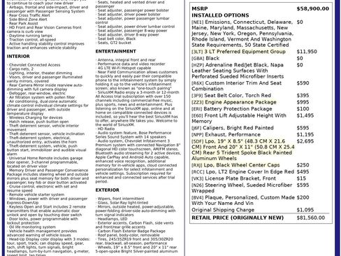 Used 2020 Chevrolet Corvette Stingray Premium Cpe w/ 3LT Preferred Equipment Group image 2