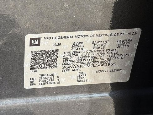 Used 2020 Chevrolet Equinox LT FWD image 25