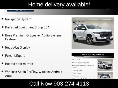Used 2023 GMC Acadia Denali FWD image 13