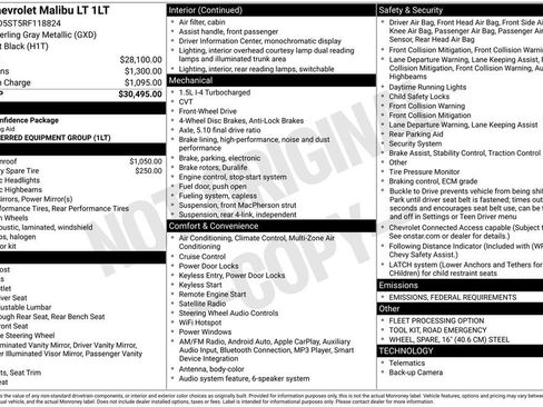 Used 2024 Chevrolet Malibu LT image 11