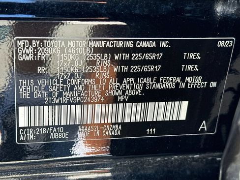 Used 2023 Toyota RAV4 XLE w/ Convenience Package FWD image 29