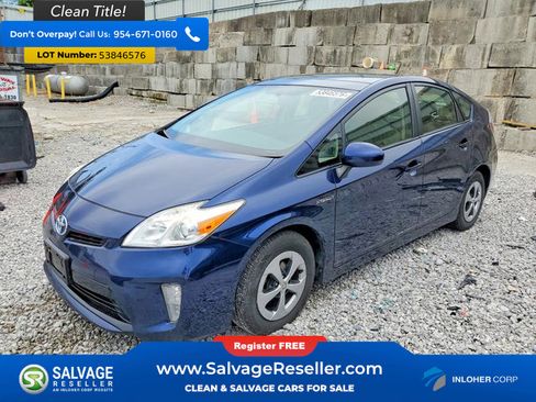 Used 2013 Toyota Prius Three w/ Solar Roof Pkg FWD image 1