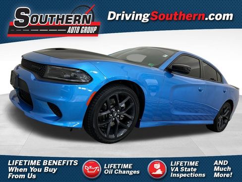 Used 2023 Dodge Charger GT w/ Blacktop Package RWD image 1