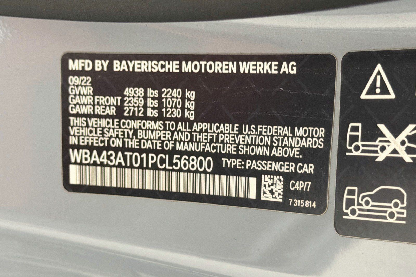 Used 2023 BMW 430i xDrive Convertible w/ M Sport Package AWD/4WD image 24