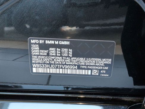 New 2026 BMW M3 Competition w/ M Driver's Package image 33