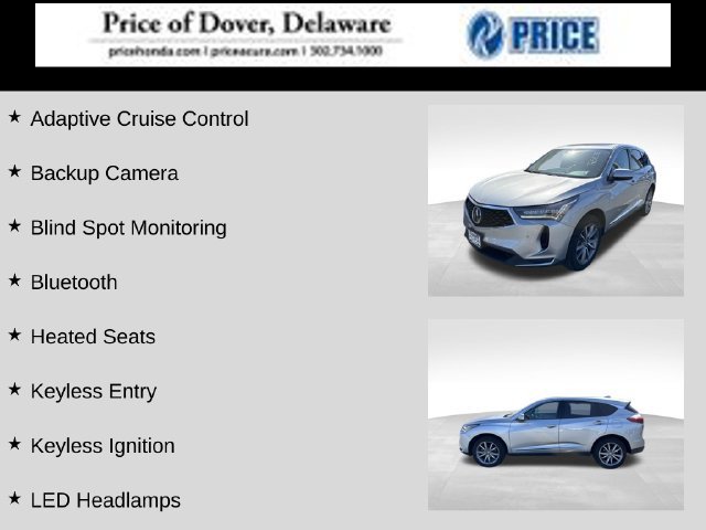 Used 2023 Acura RDX w/ Technology Package AWD/4WD image 2