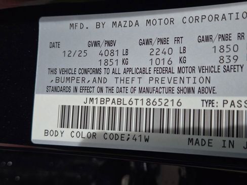 New 2026 MAZDA MAZDA3 s Sport image 21