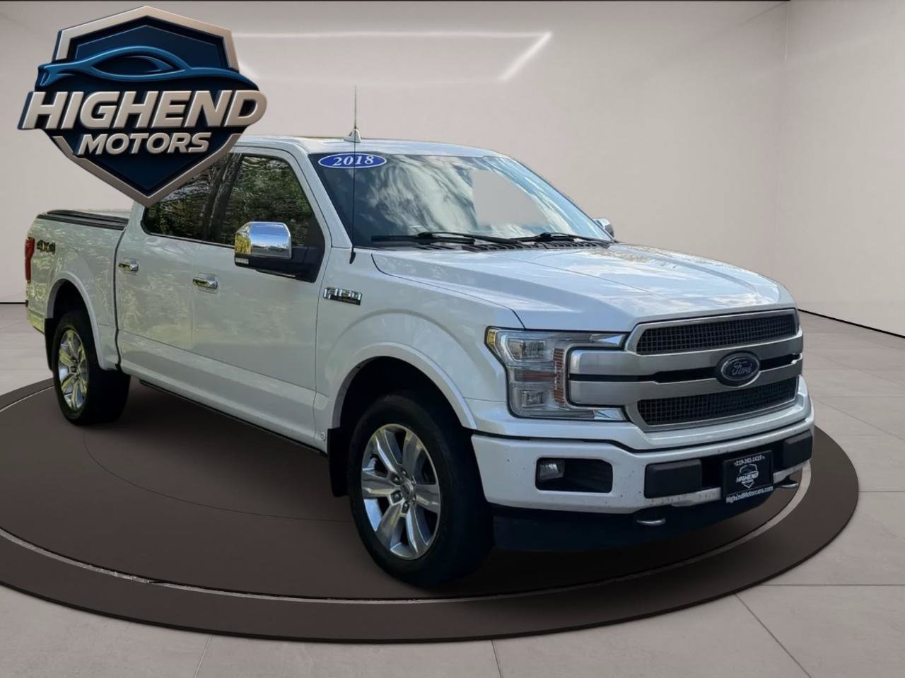 Used 2018 Ford F150 Platinum w/ Technology Package AWD/4WD image 8