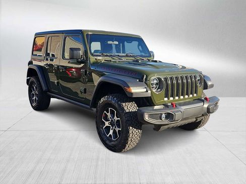 Used 2021 Jeep Wrangler Unlimited Rubicon w/ LED Lighting Group image 2