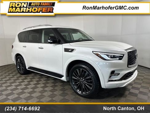 Used 2021 INFINITI QX80 Premium Select w/ All-Season Package image 1