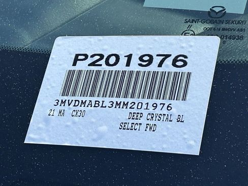 Used 2021 MAZDA CX-30 FWD 2.5 S w/ Select Package image 32