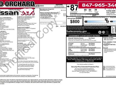 Used 2023 Nissan Ariya AWD/4WD image 7