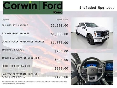 Used 2024 Ford F150 Lariat w/ Bed Utility Package image 3