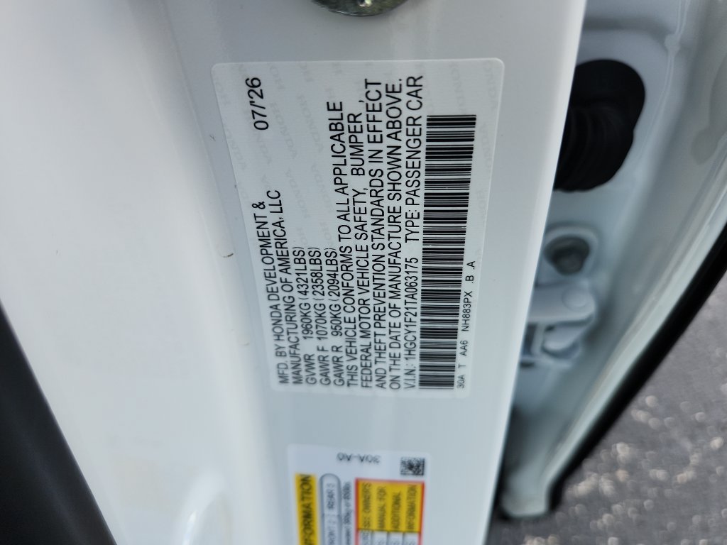 New 2026 Honda Accord LX image 36