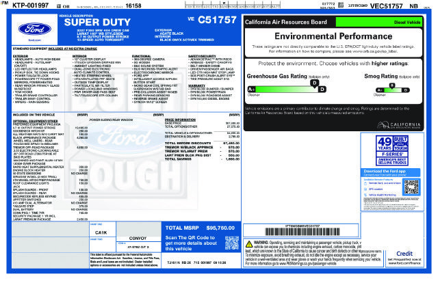 New 2027 Ford F350 Lariat w/ Tremor Off-Road Package AWD/4WD image 4