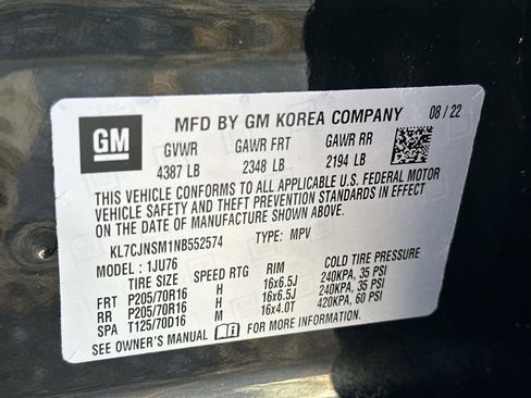 Certified 2022 Chevrolet Trax LS w/ Tint and Cruise Package image 19