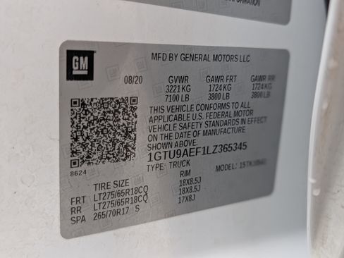 Used 2020 GMC Sierra 1500 4x4 Crew Cab w/ Sierra Value Package image 33