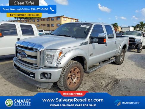 Used 2013 Ford F250 Platinum w/ FX4 Off Road Pkg image 1