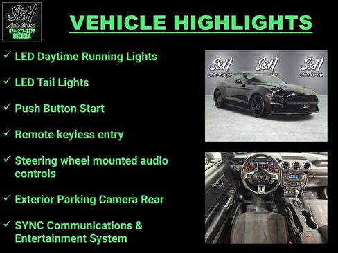 Used 2018 Ford Mustang Coupe w/ Black Accent Pkg image 3