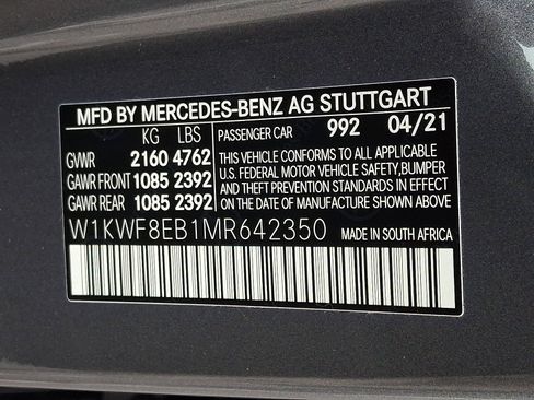 Certified 2021 Mercedes-Benz C 300 4MATIC Sedan image 26