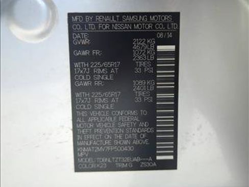 Used 2015 Nissan Rogue SV w/ SV Premium Package image 29