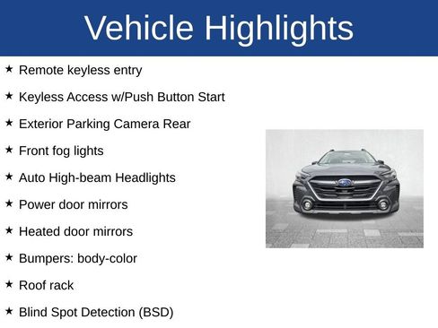 Used 2025 Subaru Outback Premium AWD/4WD image 4