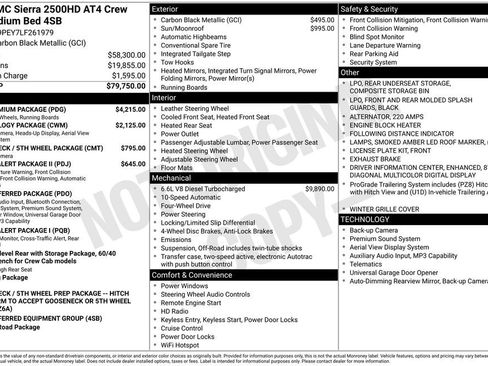 Used 2020 GMC Sierra 2500 AT4 w/ AT4 Premium Package image 6