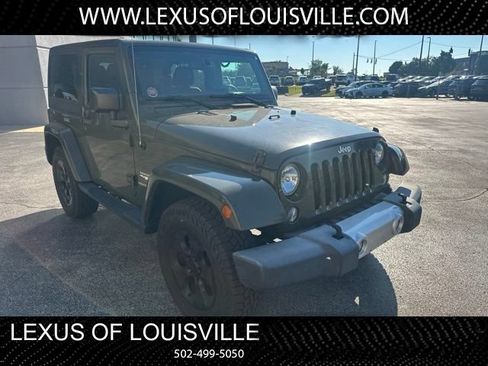 Used 2015 Jeep Wrangler Sahara w/ Connectivity Group AWD/4WD image 1