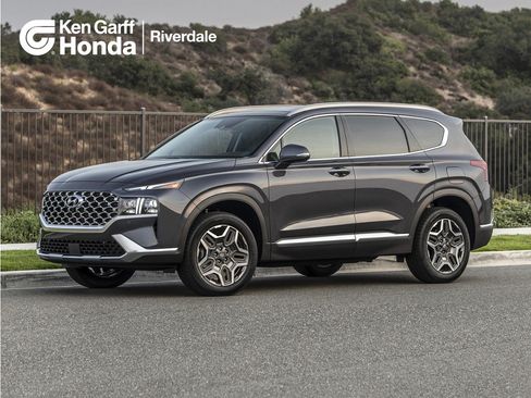 Used 2022 Hyundai Santa Fe Blue AWD/4WD image 1
