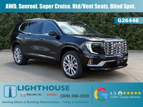 New 2026 GMC Acadia Denali w/ Super Cruise Package AWD/4WD image 1
