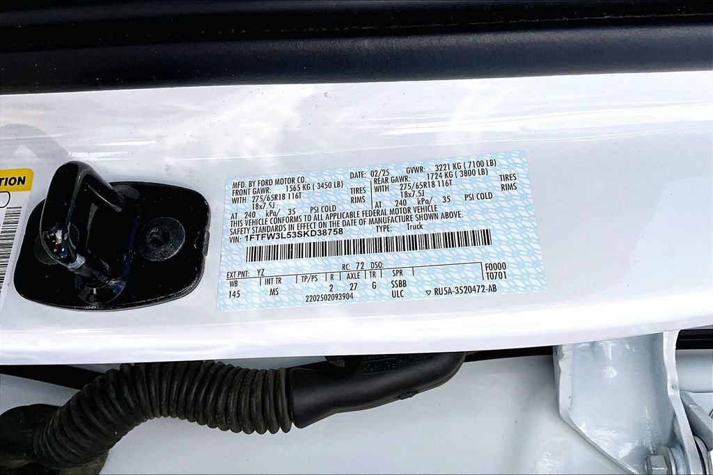 Used 2025 Ford F150 XLT w/ Equipment Group 301A Standard AWD/4WD image 20