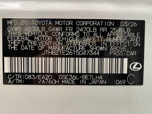 New 2026 Lexus IS 350 F Sport AWD/4WD image 33