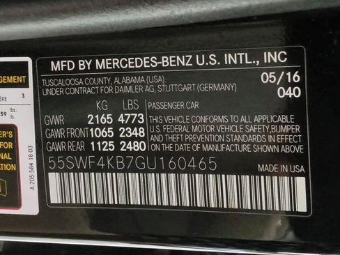 Used 2016 Mercedes-Benz C 300 4MATIC Sedan image 12