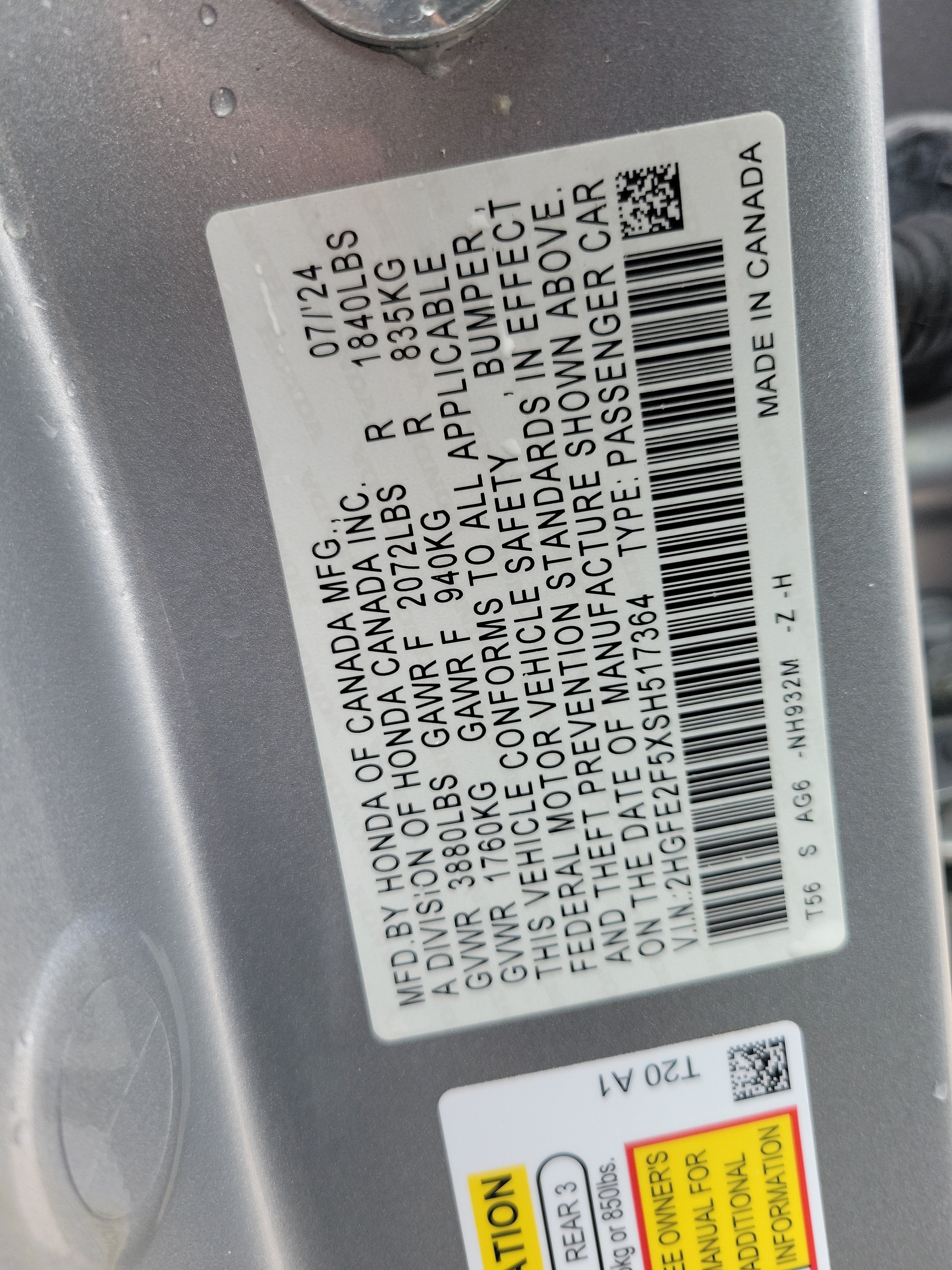 Used 2025 Honda Civic Sport image 30