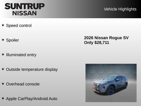 Used 2026 Nissan Rogue SV AWD/4WD image 38
