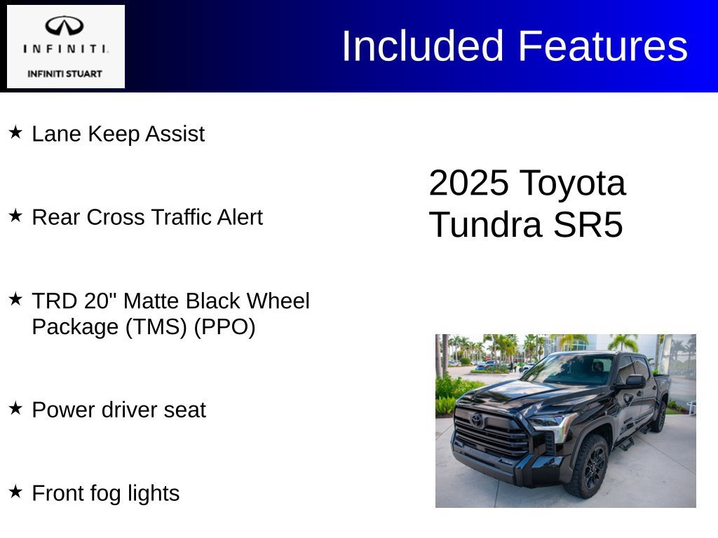 Used 2025 Toyota Tundra SR5 AWD/4WD image 3