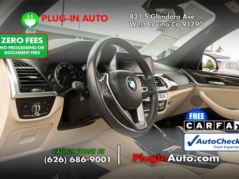 Used 2019 BMW X3 xDrive30i w/ Convenience Package AWD/4WD image 7