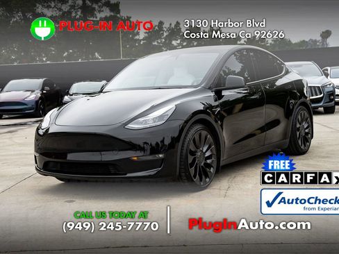 Used 2021 Tesla Model Y Performance AWD/4WD image 1