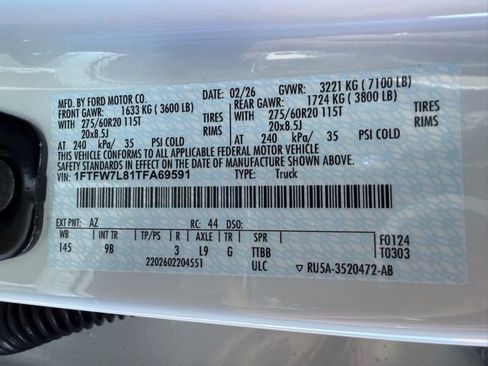 New 2026 Ford F150 Platinum w/ Equipment Group 700A Standard AWD/4WD image 41
