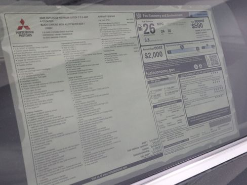 New 2025 Mitsubishi Outlander AWD image 39