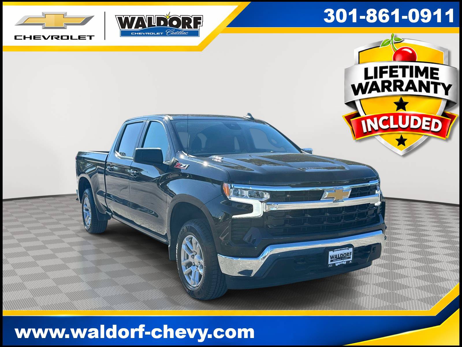 Used 2023 Chevrolet Silverado 1500 LT w/ Z71 Off-Road Package AWD/4WD image 1