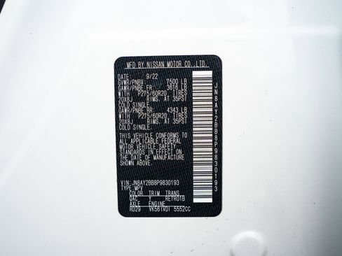 Used 2023 Nissan Armada SL w/ Midnight Edition Package image 40