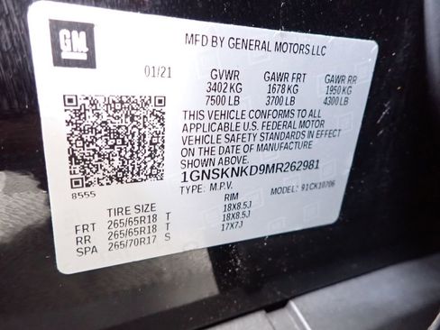 Used 2021 Chevrolet Tahoe LT image 46