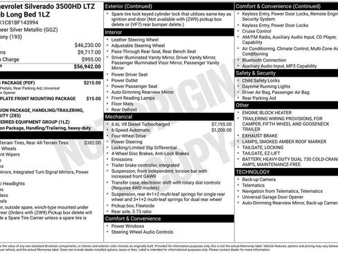 Used 2011 Chevrolet Silverado 3500 LTZ w/ LTZ Plus Package image 2