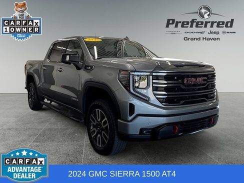 Used 2024 GMC Sierra 1500 AT4 w/ Technology Package AWD/4WD image 1