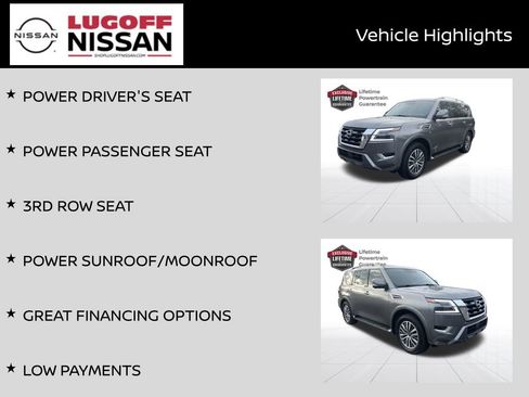 Used 2021 Nissan Armada SL w/ Captain's Chairs Package image 6
